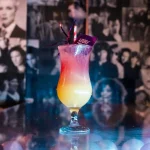 signature cocktail hurricane glass the mad house newcastle