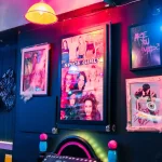 the mad house newcastle bar wall decor